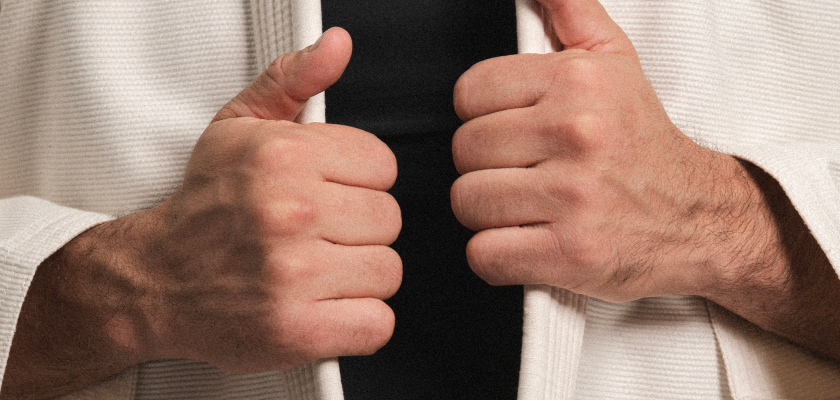 Image of a jiu jitsu gi