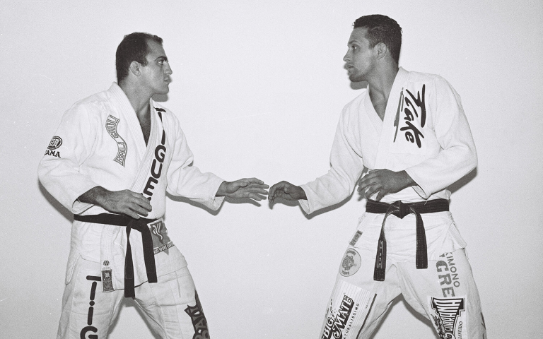 Photo of Wallid Ismail and Renzo Gracie